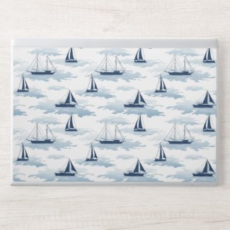 Sailing Ships HP Laptop Skin