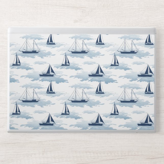 Sailing Ships HP Laptop Skin (Front)