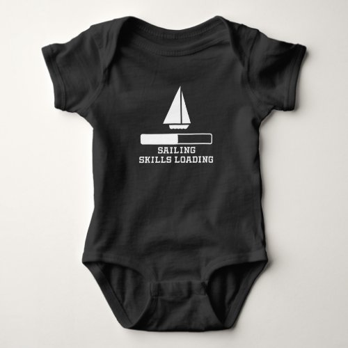 Sailing Skills Loading Baby Bodysuit