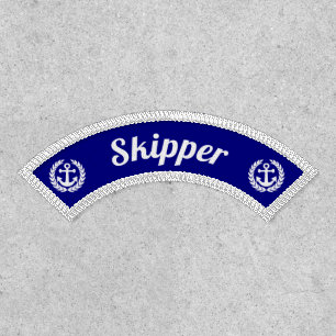 Sailing skipper, patch