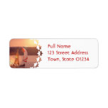 Sailing Spinnaker Sailboat Return Address Labels