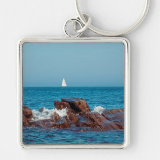 Sailing the Atlantic Keychain