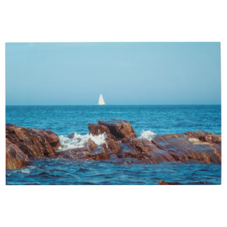 Sailing the Atlantic Metal Print