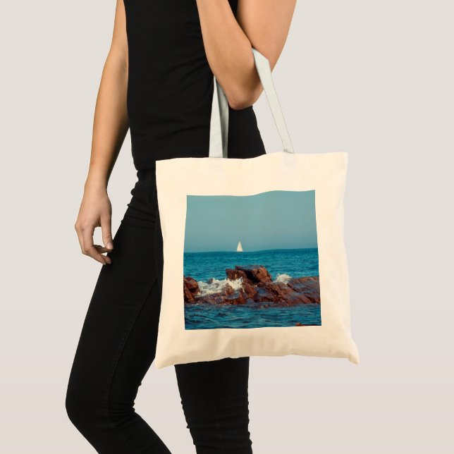 Sailing the Atlantic Tote Bag (Front (Product))
