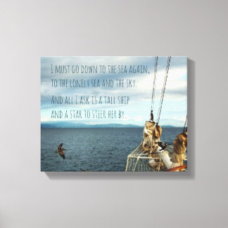 Sailing the Coast Sea Fever Print