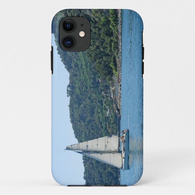 Sailing the Italian Riviera - iPhone Cover (Back)