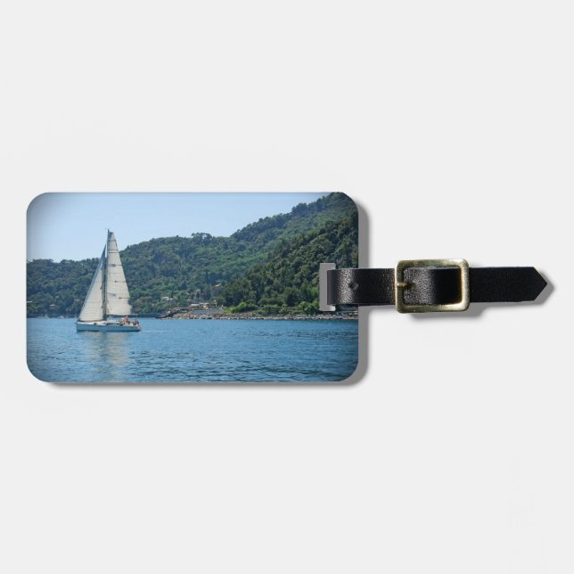 Sailing the Italian Riviera Luggage Tag (Front Horizontal)