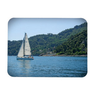 Sailing the Italian Riviera - Magnet