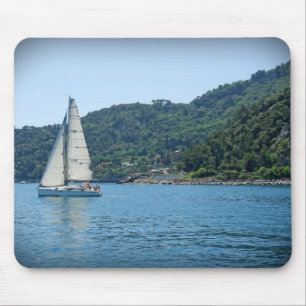 Sailing the Italian Riviera - Portofino Mousepad