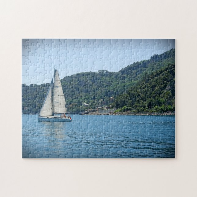 Sailing the Italian Riviera - Portofino Puzzle (Horizontal)