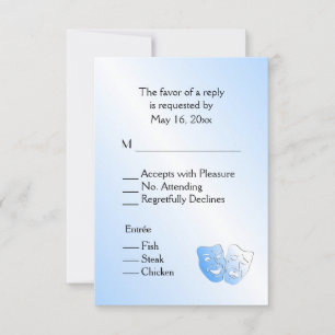 Sailing Theater RSVP with Menu Choice of Entree