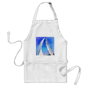 Sailing Unties The Knots Of My Mind Artistic Riggi Adult Apron