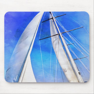 Sailing Unties The Knots Of My Mind Artistic Riggi Mouse Pad