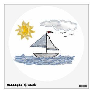 Sailing Wall Decal