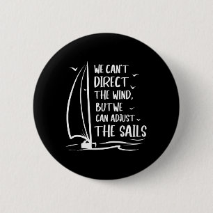 Sailing Wind Adjust The Sail's Boating - Sailboat Button