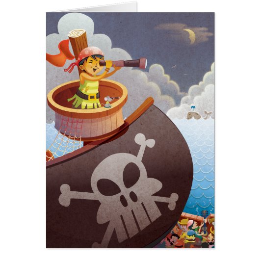 Sailing with Pirates Cards (Front)