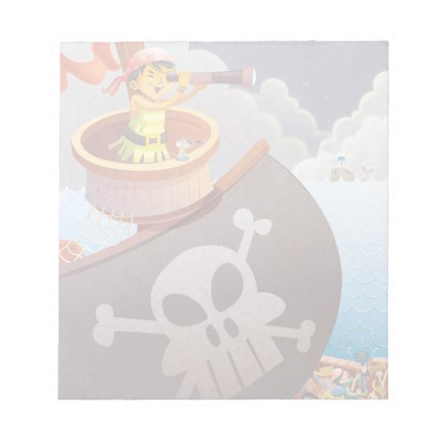 Sailing with Pirates Notepad