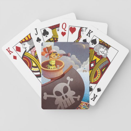 Sailing with Pirates Poker Cards