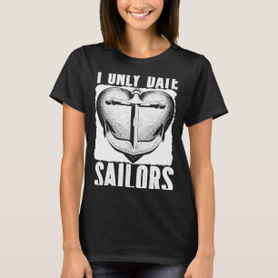 Sailor Anchor Captain Sailboat  Boat Sailing T-Shirt