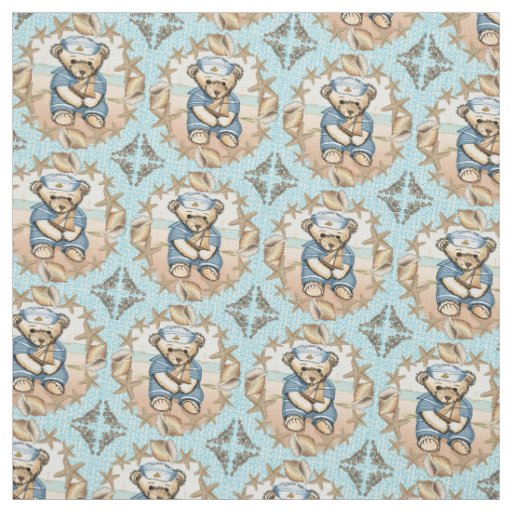 Sailor Bear Fabric