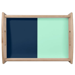Sailor Blue and Mint Serving Tray