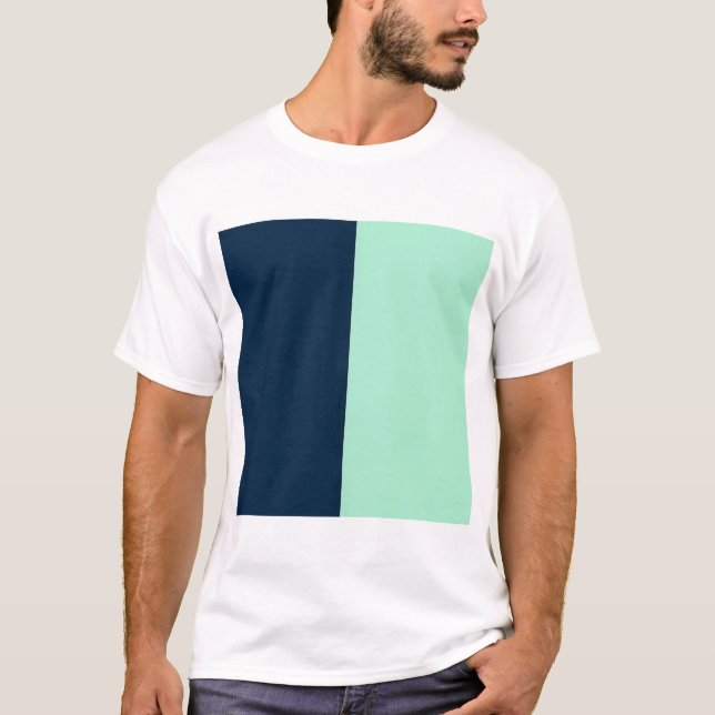 Sailor Blue and Mint T-Shirt (Front)