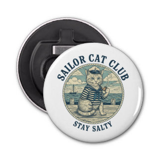 Sailor Cat Club Bottle Opener