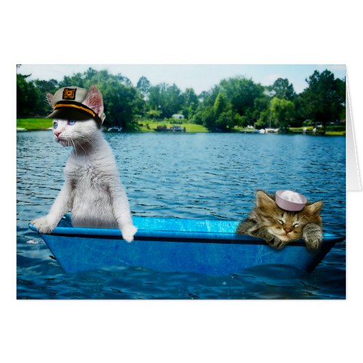 Sailor Cats Cards (Front Horizontal)