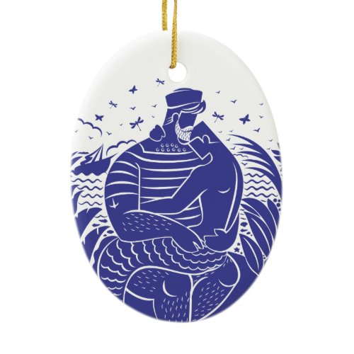 Sailor Daddy O Ceramic Ornament