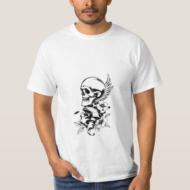 Sailor Jerry Flash Tattoo T-Shirt (Front)