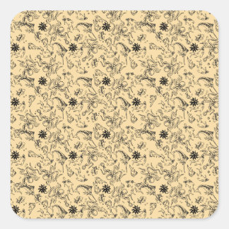 Sailor Jerry Pattern Square Sticker