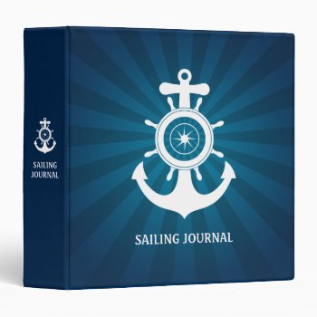 Sailor Journal Binder by BluePlanet at Zazzle