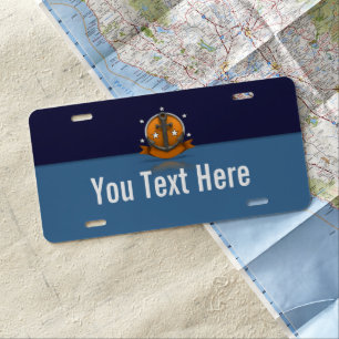 Sailor License Plate