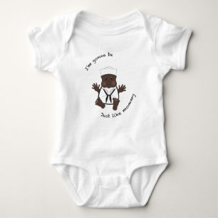 Sailor mommy baby bodysuit