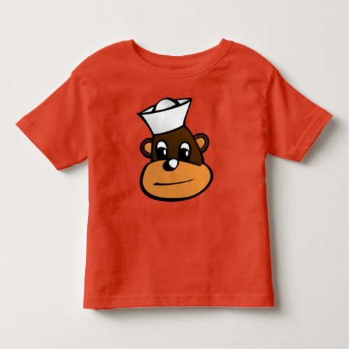 Sailor Monkey Toddler T_shirt