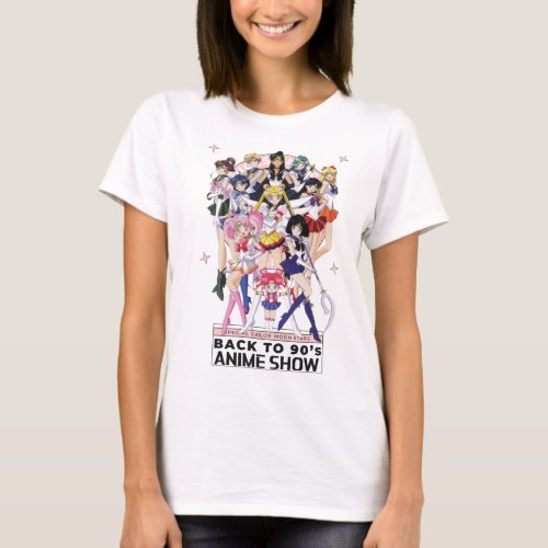 Sailor Moon All stars anime shirt
