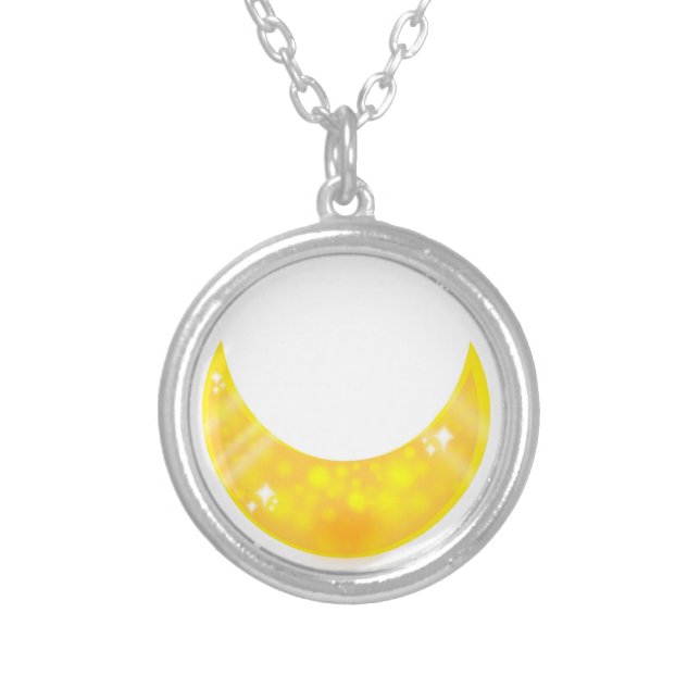 Sailor Moon Crescent Moon necklace (Front)