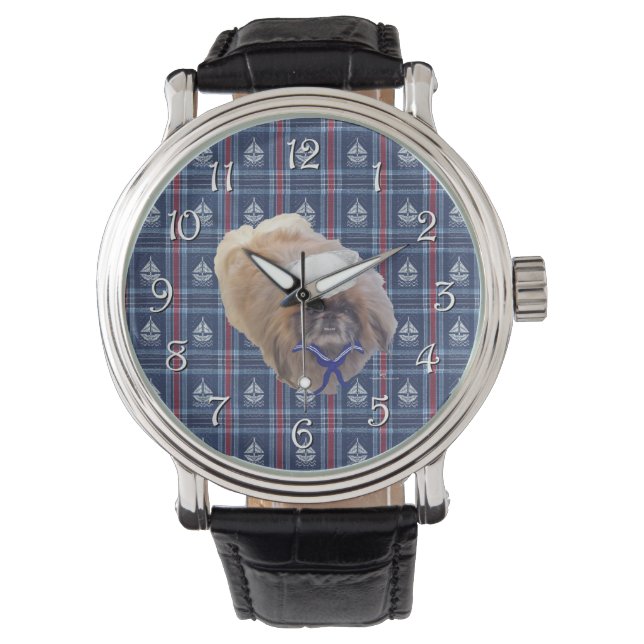 Sailor Pekingese Watch (Front)