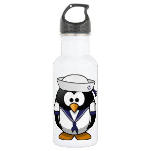 Sailor Penguin Water Bottle