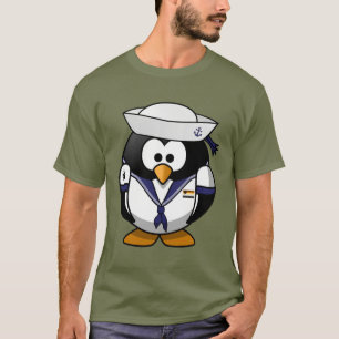Sailor Penguin With Gay bear Pride Motifs - Shirt