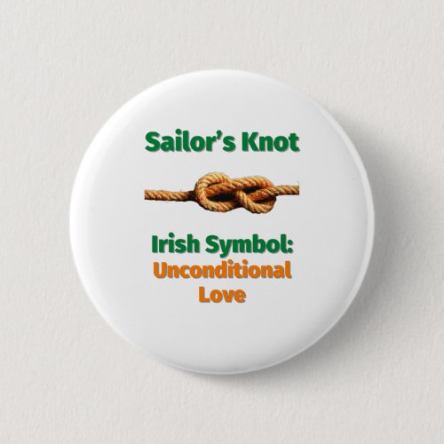 Sailors Knot Irish Symbol Unconditional Love by Button