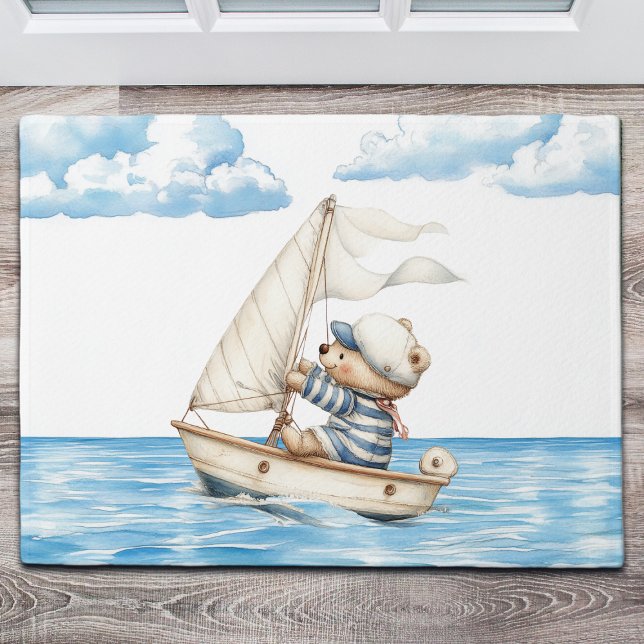 Sailor Teddy Bear Doormat (Creator Uploaded)