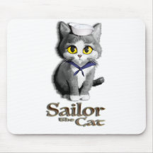 Sailor the Cat Mouse Pad