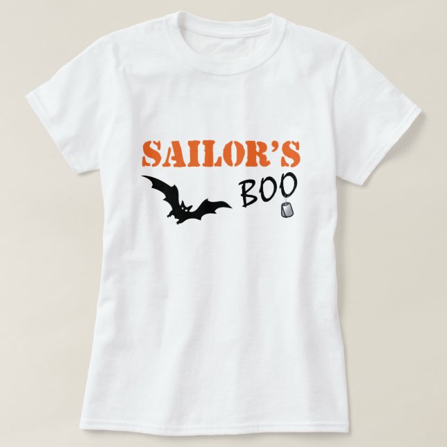 Sailor's Boo T-Shirt (Design Front)