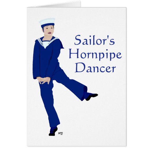 Sailors Hornpipe Dancer Cards (Front)