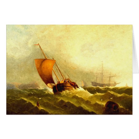 Sailors in a storm (Front Horizontal)