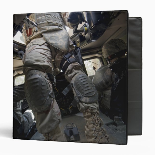 Sailors learn convoy procedures 3 ring binder (Front/Inside)