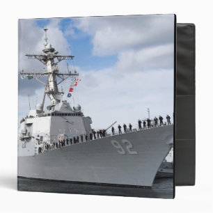 Sailors man the rails binder
