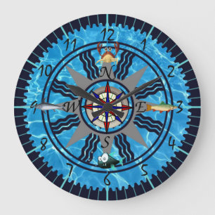 Sailor's Ocean Wall Clock