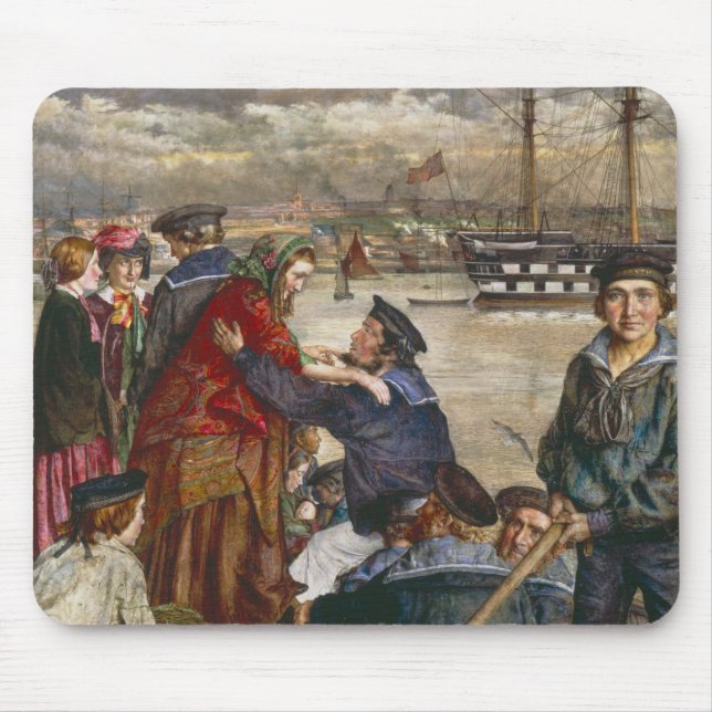  Sailors' Sweethearts and Wives (by John Lee) Mouse Pad (Front)